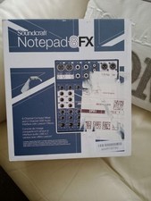 Soundcraft Notepad-8FX Small-Format Analog Mixing Console with Usb I/O and