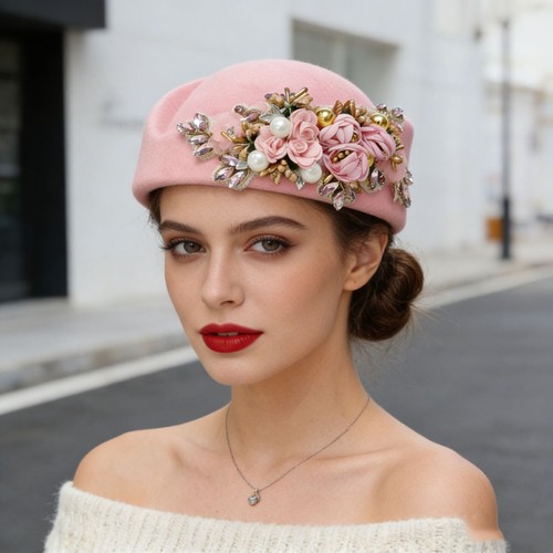 Church derby fascinator with - church,