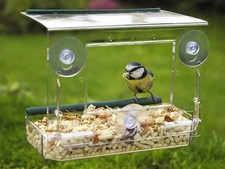 Window Bird Feeder Garden