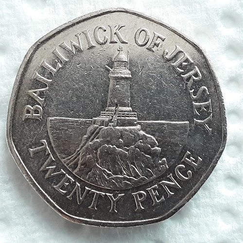 2009 jersey 20p coin elizabeth - 2009,