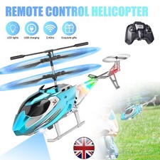 Remote Control Helicopter 2.4G GHz RC Helicopter with LED Light for Adult Kid
