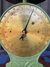 vintage slater No 50  110 1b weighing scales