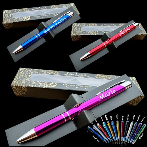 Personalised metal pen add - pen,