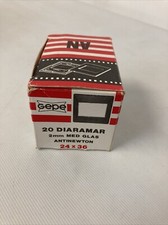 Gepe 24x36mm Anti Newton Glass Slide Mounts ~ Box of 20 (2mm)