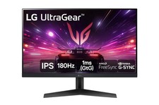 LG Gaming Monitor 24 inch UltraGear FHD 24GS60F IPS HDMI Display Port 180Hz 1ms.