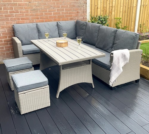 York seater garden rattan - 8,