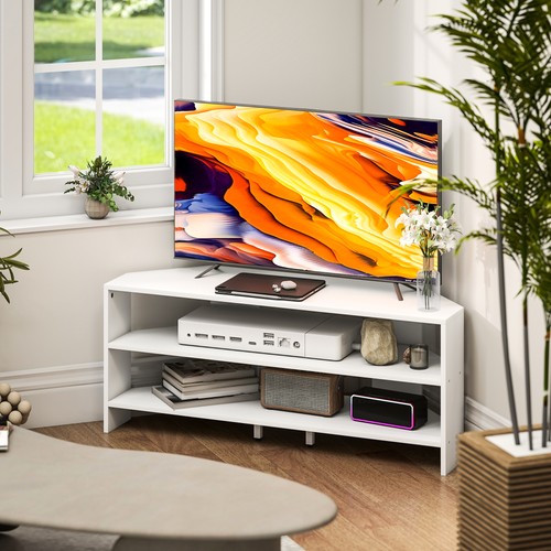 Corner stand for tvs to - corner,