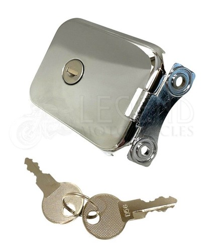 Kawasaki chrome fuel cap - fuel,