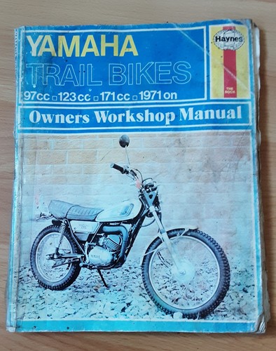 Yamaha trail bikes - trail, haynes