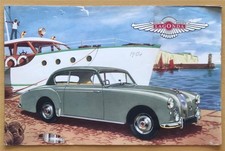LAGONDA 3 LITRE SPORT SALOON & DROPHEAD COUPE LF Sales Brochure 1954