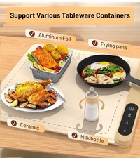 Electric Dish Warming Tray. Up to 6 hour timer. Temperature control. 62cm-37cm