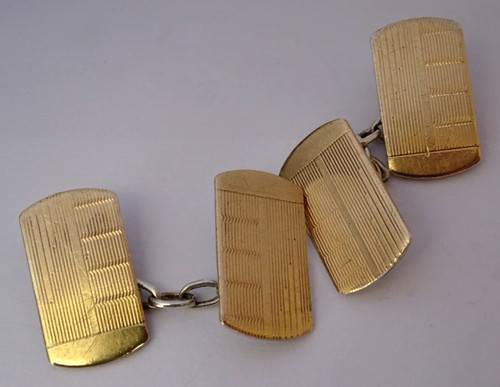Fabulous pair vintage 9ct - , gold