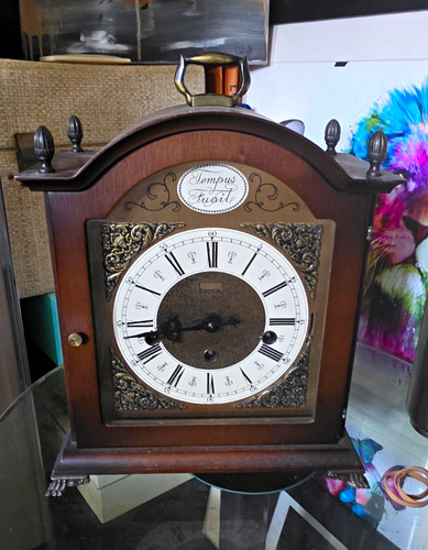 Hermle tempus fugit wood - tempus,