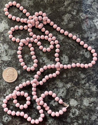 Vintage signed coro pink - vintage,