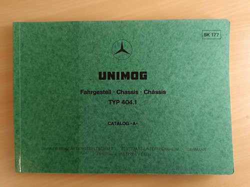 Mercedes benz unimog - unimog, 404.1