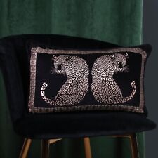 Leopard Filled Cushion Boudoir