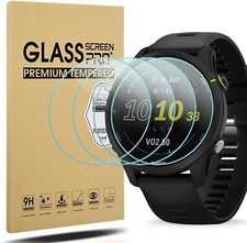 Glass Screen Protector FOR Garmin Forerunner  45s 55 220 225 230 970 570 Music