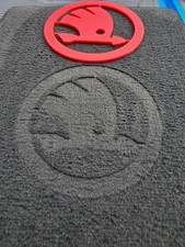 Skoda Car Logo Carpet Stencil