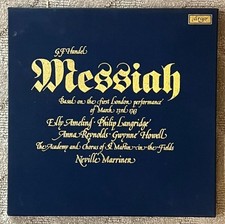 Handel MESSIAH - ARGO 3lp Box
