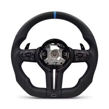 Flat Bottom BMW M Sport Custom Steering Wheel - Airbag Not Included