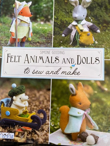 Felt animals and dolls sew - and, to