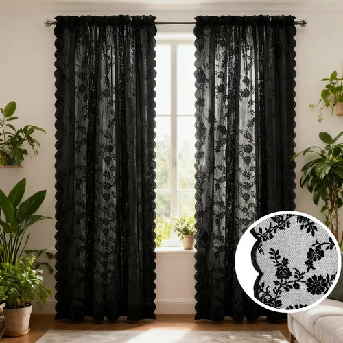 Panel floral embroidered - 2,