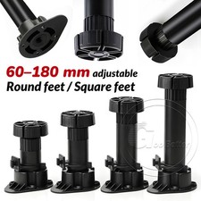 Plinth Feet Kitchen Cabinet / Carcase Unit Base Legs Plastic Adjustable Legs