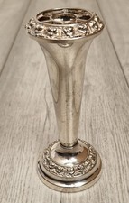 Silver Plated Metal Flower