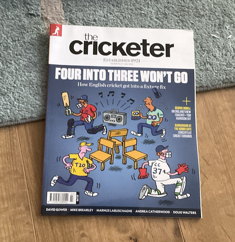 The cricketer magazine - magazine, july