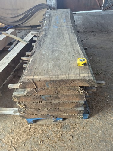 Kiln dried oak slabs - kiln,