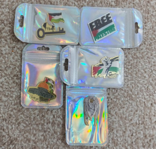 Palestine acrylic stickers - 5,