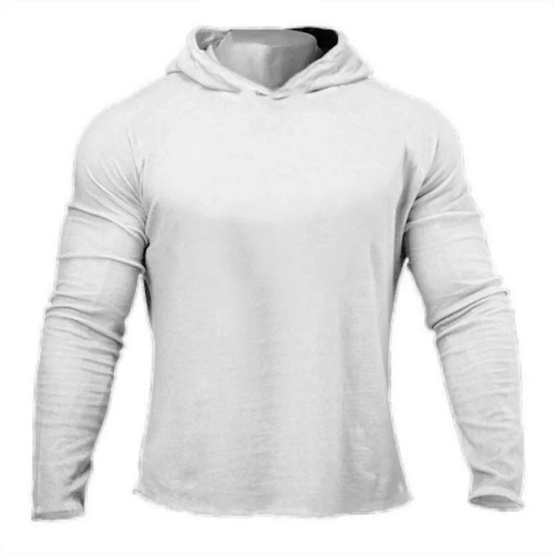 Man cotton hooded workout - man,