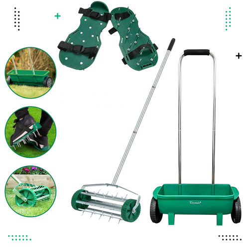 Garden lawn roller - lawn,