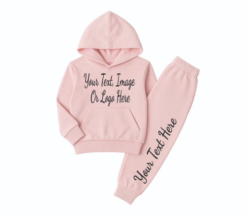 Personalised pink hooded - pink,