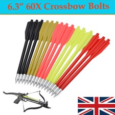 60x 6.3 inch Crossbow Bolts