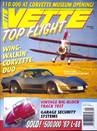 Vette magazine january 1995 - vette, magazine,