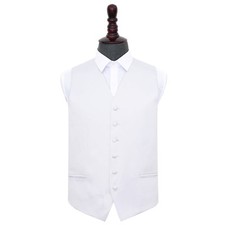 Mens Boys Waistcoat Plain