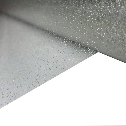 Silver glitter tablecloth - glitter,