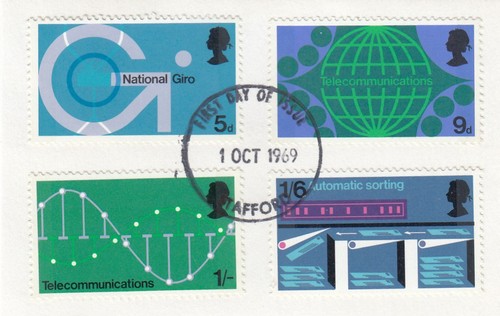 Post office technology used - post, gb