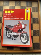 BMW K100 K75 (83-87) Haynes Work-Shop Manual K-series 100 75 C T S RT RS LT FV71