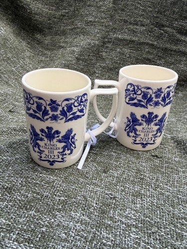 Blue and white spode - x,