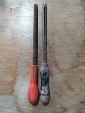 Vintage Round Rasps For Holes In Wood. 2 of.
