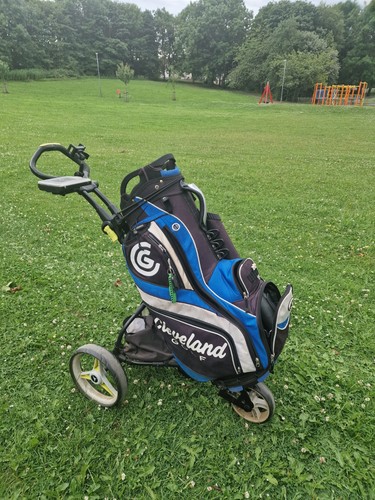 Cleveland golf bag blue - bag, and
