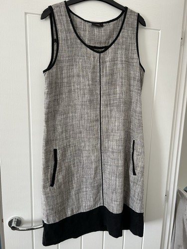 Next linen dress grey - dress, &