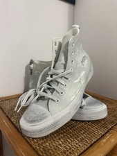 Teal CHARLI XCX Converse
