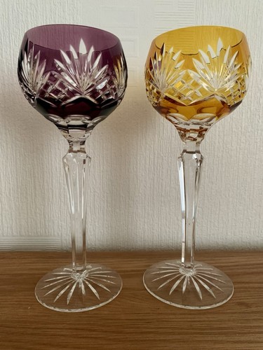 Bohemian crystal wine - bohemian,