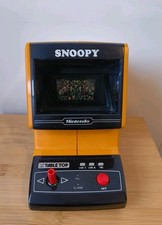 Vintage Retro Nintendo Snoopy Game & Watch Table Top battery arcade, Japan 1983