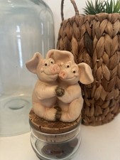 Piggin' Pigs – "Piggin’ Together" – Collectible Figurine – Used, Good Condition