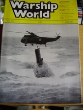 WARSHIP WORLD  SPRING 1989  TERRIER WEAPON SYSTEM MILITARY MAG HMS FURIOUS
