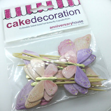 12 Butterfly Birthday Cupcake